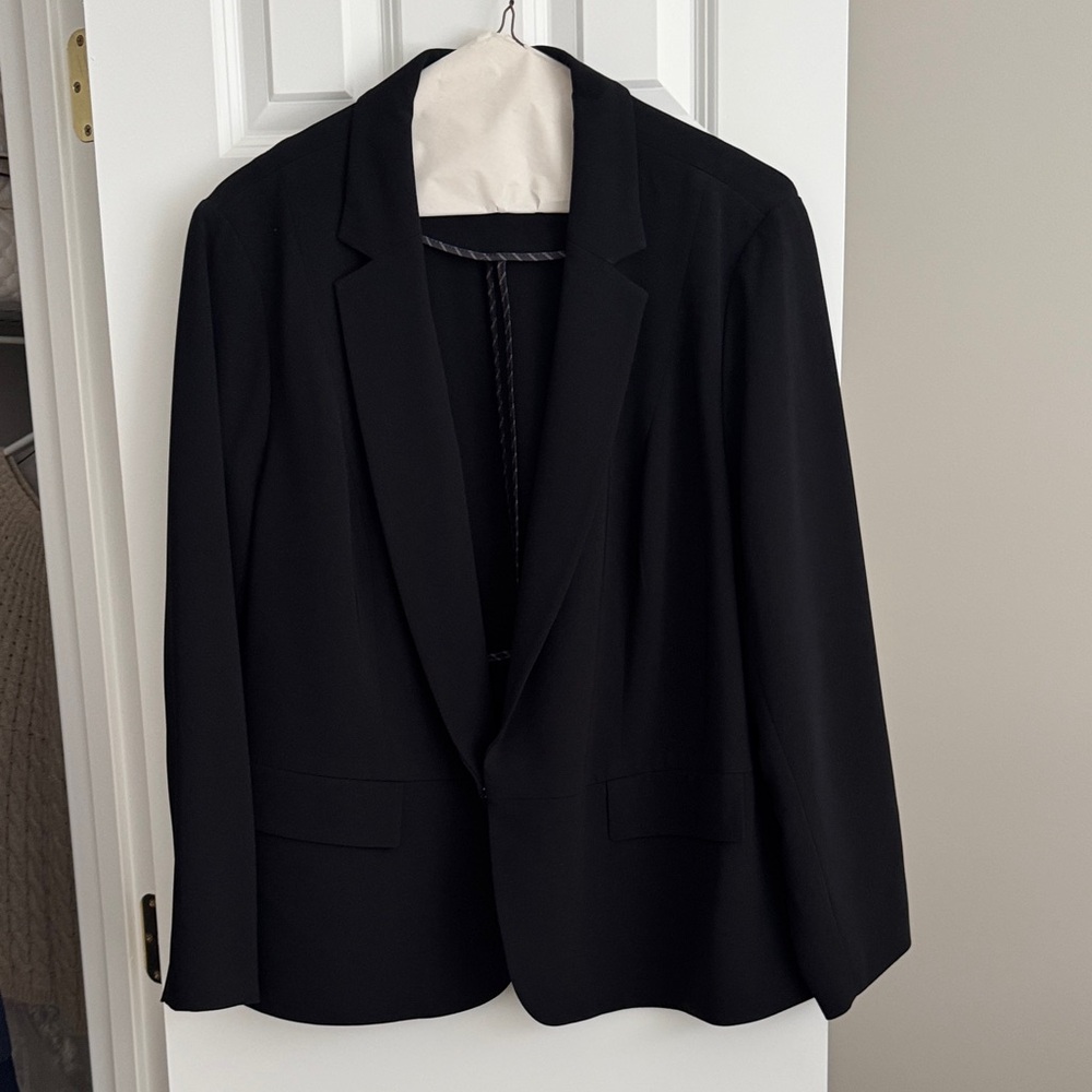 Talbots Classic Black Womens Blazer